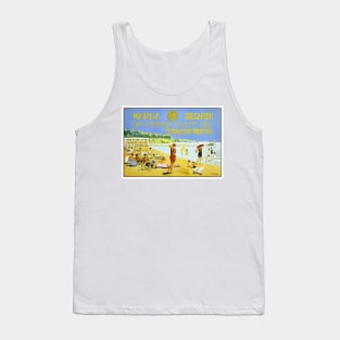 Vintage Travel Poster Varna Bulgaria Tank Top